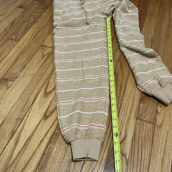 L Space Sunrise Striped North Shore Jumper Strapless Jumpsuit in Brown Size XS - Picture 9 of 9